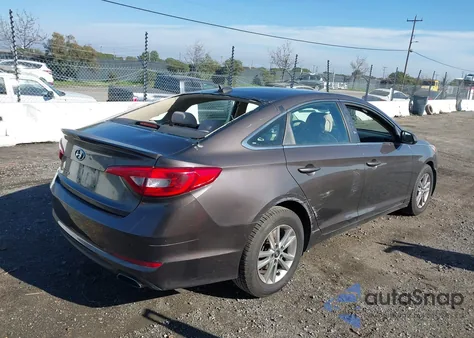 2017 Hyundai Sonata из США, поврежденный, VIN 5NPE24AF5HH543000